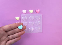 Load image into Gallery viewer, Tiny Bubble Heart Mold