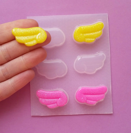 Kawaii Wings Plastic Mold The Crafts and Glitter Shop