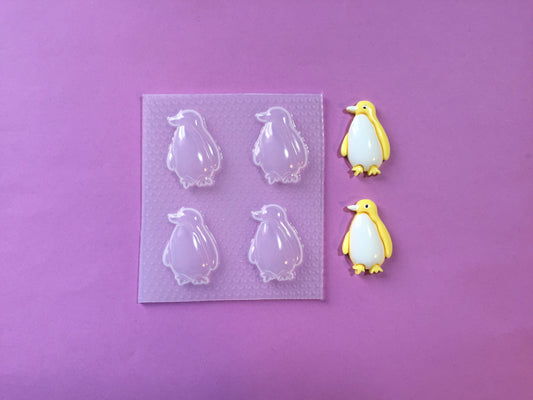1.2" Penguin Plastic Mold