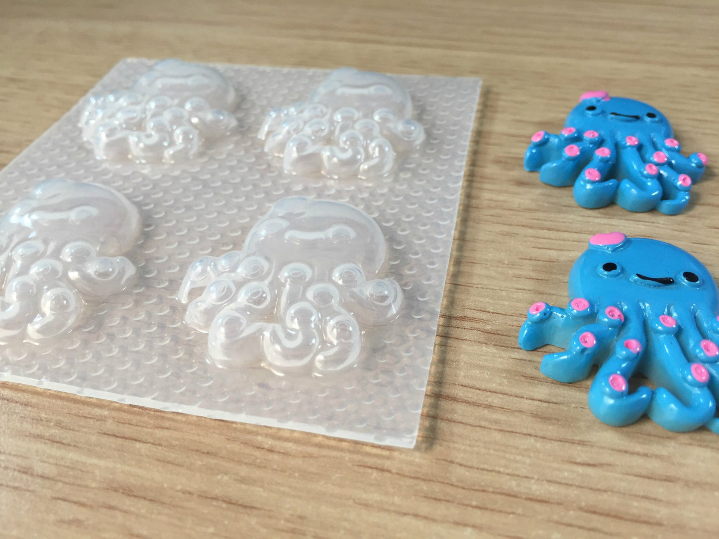 1.3" Octopus Plastic Mold
