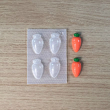 Load image into Gallery viewer, Small Carrot Flexible Plastic Mold