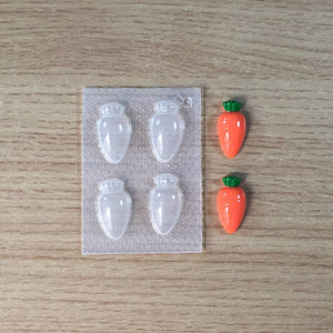 Small Carrot Flexible Plastic Mold