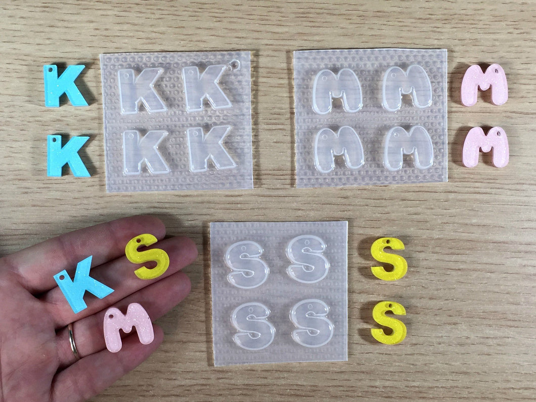 Letters K/M/S Mold