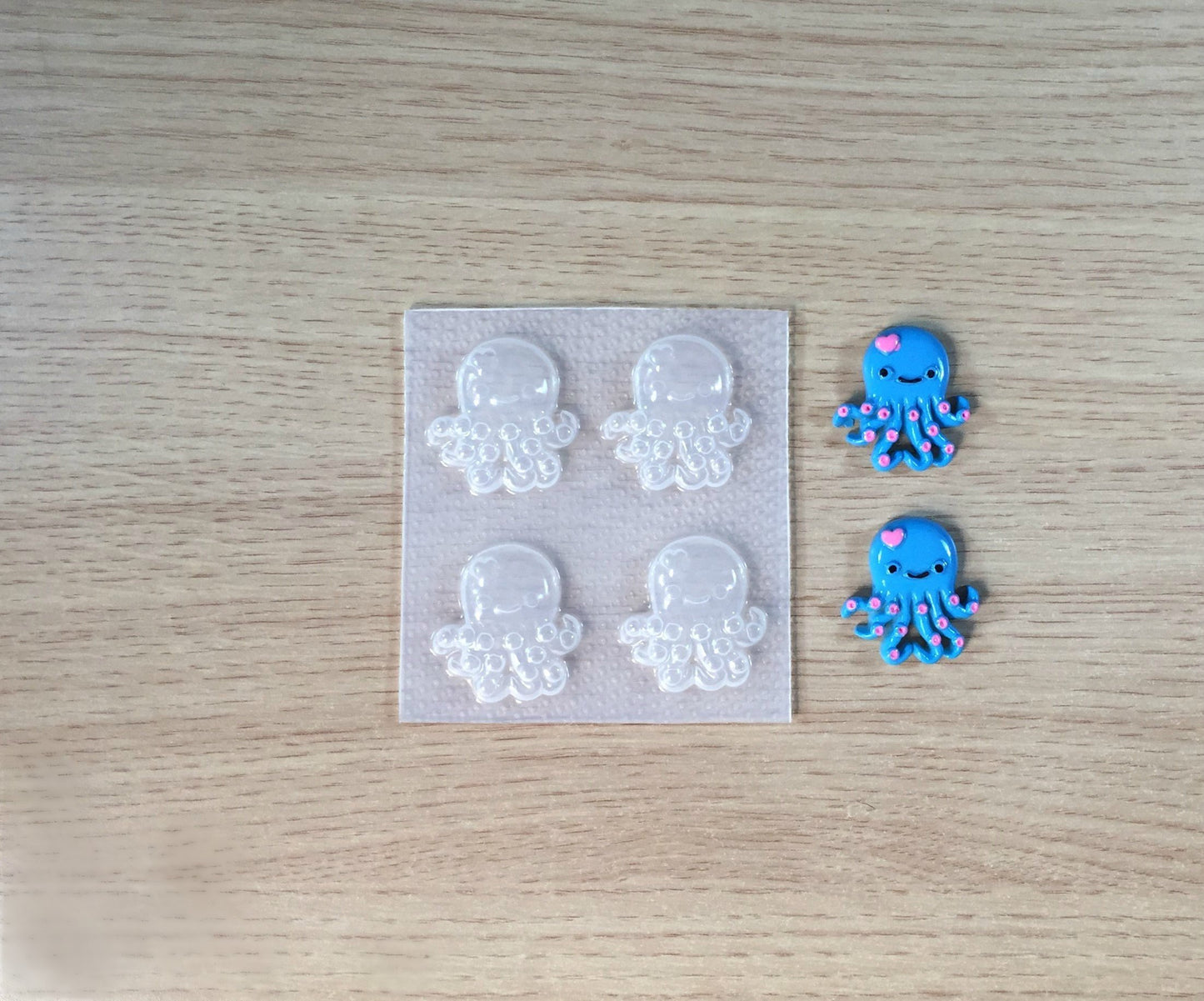 1.3" Octopus Plastic Mold