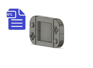 Handheld Game Console STL File - for 3D printing - FILE ONLY