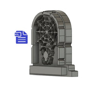 Load image into Gallery viewer, Tombstone STL File - for 3D printing - FILE ONLY