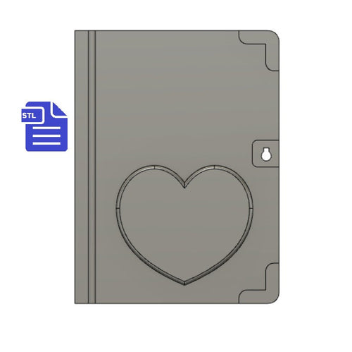 Lock Journal STL File - for 3D printing - FILE ONLY - deep version ideal to make molds for soap and bath bomb making