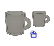 Load image into Gallery viewer, Mug Shaker STL File - for 3D printing - FILE ONLY