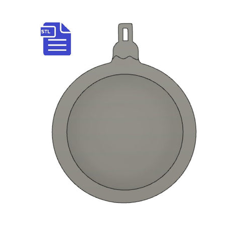 Bauble Shaker STL File - for 3D printing - FILE ONLY