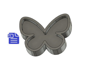 Butterfly STL File - for 3D printing - FILE ONLY