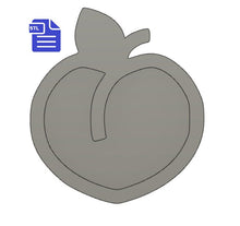 Load image into Gallery viewer, Peach STL File - for 3D printing - FILE ONLY