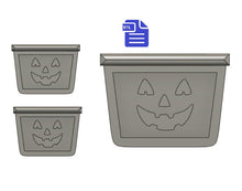 Load image into Gallery viewer, Halloween Bucket STL File - for 3D printing - FILE ONLY