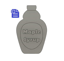 Load image into Gallery viewer, Maple Syrup Bottle STL File - for 3D printing - FILE ONLY