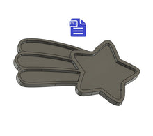 Load image into Gallery viewer, Shooting Star STL File - for 3D printing - FILE ONLY