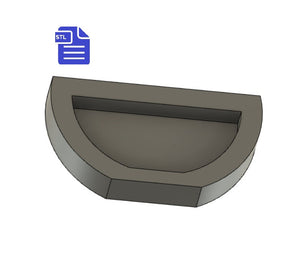 Ramen Bowl Shaker STL File - for 3D printing - FILE ONLY