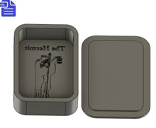 Load image into Gallery viewer, The Hermit Tarot Card Bath Bomb Mold STL File - for 3D printing - FILE ONLY - Tarot Bath Bomb Press Shower Steamer