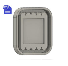 Load image into Gallery viewer, Sweets Packet Shaker STL File - for 3D printing - FILE ONLY - tray included to make your own silicone molds - diy freshies mold