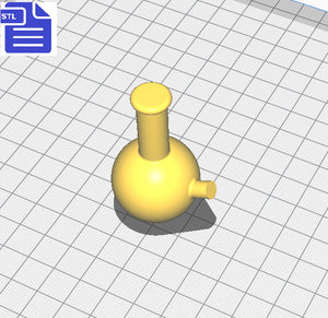 3D Bong STL File - for 3D printing - FILE ONLY