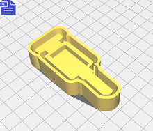 Load image into Gallery viewer, Syringe Shaker Mold Tray STL File - for 3D printing - FILE ONLY - with tray to make silicone molds - diy freshies mold