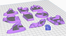 Load image into Gallery viewer, Halloween Cookie Cutter Set STL File - for 3D printing - FILE ONLY - Digital Download