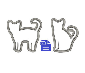 Cat Cookie Cutter STL File - for 3D printing - FILE ONLY - Digital Download