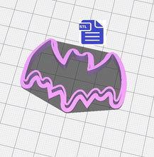 Load image into Gallery viewer, Bat Outline Cookie Cutter STL File - for 3D printing - FILE ONLY - Digital Download