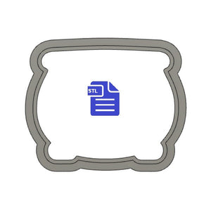 Cauldron Cookie Cutter STL File - for 3D printing - FILE ONLY - Digital Download