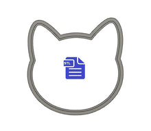 Load image into Gallery viewer, Cat Head Cookie Cutter STL File - for 3D printing - FILE ONLY - Digital Download
