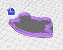Load image into Gallery viewer, Bear Planet Cookie Cutter STL File - for 3D printing - FILE ONLY - Instant Digital Download