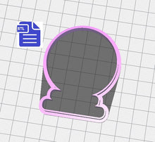 Load image into Gallery viewer, Snow Globe Cookie Cutter STL File - for 3D printing - FILE ONLY - Instant Digital Download