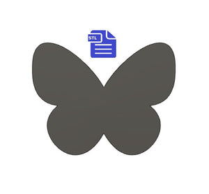 Butterfly Straw Topper STL File - for 3D printing - FILE ONLY - Instant Digital Download