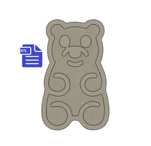 Load image into Gallery viewer, Gummy Bear Straw Topper STL File - for 3D printing - FILE ONLY - Instant Digital Download