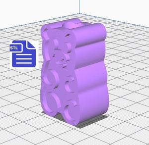 STL file Boxy cat straw topper・3D printing model to download・Cults