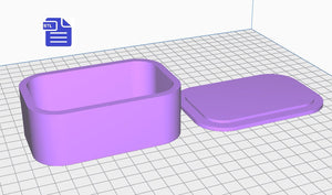100% Handmade Bath Bomb Mold STL File - for 3D printing - FILE ONLY - Bath Bomb Bar Press Mould - Shower Steamer Mold
