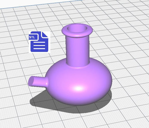 3D Bong Straw Topper STL File - for 3D printing - FILE ONLY - Instant Digital Download
