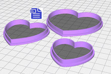 Load image into Gallery viewer, Heart Cookie Cutter STL File - for 3D printing - FILE ONLY - Digital Download