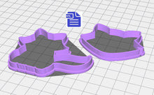 Load image into Gallery viewer, Raccoon Cookie Cutter STL File - for 3D printing - FILE ONLY - Digital Download
