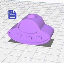 Load image into Gallery viewer, ufo spaceship Straw Topper STL File - for 3D printing - FILE ONLY - Instant Digital Download