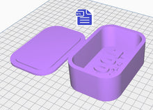 Load image into Gallery viewer, 100% Vegan Bath Bomb Mold STL File - for 3D printing - FILE ONLY - Bath Bomb Press Mould - Shower Steamer Bar Mold