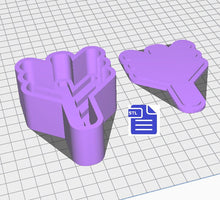 Load image into Gallery viewer, Beltane Bath Bomb Mold STL File - for 3D printing - FILE ONLY - Festivity Sign Bath Bomb Press Shower Steamer Mould Gaelic May Day festival