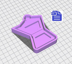 Coffee & Tea Shaker Set with Housing STL File - for 3D printing - FILE ONLY - each design comes with a tray to make your own silicone molds