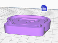 Load image into Gallery viewer, Wax Burner Mold Housing STL File - for 3D printing - FILE ONLY - with tray to make your own silicone molds - diy freshies mold