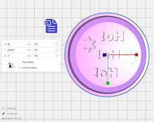 Load image into Gallery viewer, 3pc Ho! Ho! Ho! Bath Bomb Mold STL File - for 3D printing - FILE ONLY