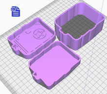 Load image into Gallery viewer, 3pc Spell book Bath Bomb Mold STL File - for 3D printing - FILE ONLY